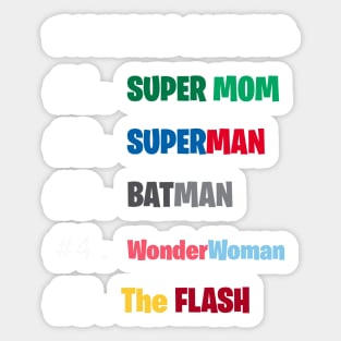 Super MOM Sticker